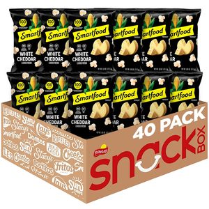 Palomitas de maíz Smartfood, sabor queso cheddar blanco, 0.625 onzas (paquete de 40) - Product Image 4