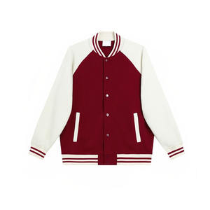 Veste universitaire d'hiver pour hommes OEM ODM veste de baseball en cuir de style streetwear avec écusson en chenille personnalisable pour hommes - Product Image 5