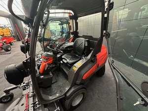 Cortadora de césped Husqvarna P525DX diésel AWD usada, barata, con plataforma frontal de 155 cm y cabina, para uso comercial en áreas grandes, en venta. - Product Image 6