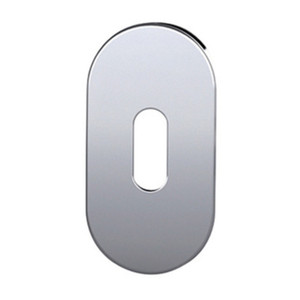 BOCCHETTA OVALADA BAJO (6MM) INOX SATINADO FORO PATENTADO - Product Image 1