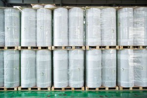 Pâte vierge 28/30/40/50/60/80gsm MG papier kraft blanc PE enduit papier d'emballage alimentaire - Product Image 4