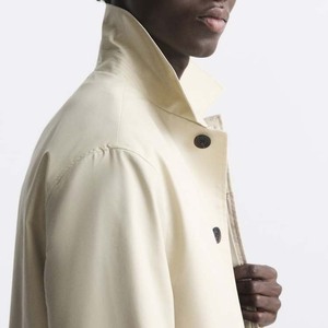 เสื้อโค้ทขนแกะตัวยาวสำหรับผู้ชายเสื้อโค้ทขนเป็ดขนาดผู้ใหญ่เสื้อโค้ทผู้ชายแฟชั่น - Product Image 4