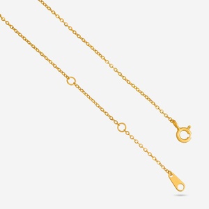 92.5 Silver Necklace 191327 Religious Cross Pattern Channel Setting Gold Rhodium Plated Diamond Pearl Main Trendy for Weddings - Product Image 5