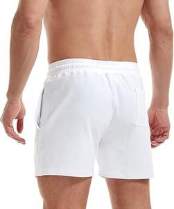 Short en coton léger pour hommes Design personnalisé Taille moyenne Tenue décontractée Motif solide Vente en gros - Product Image 5