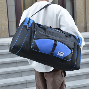 Bolso de Mano Multifuncional Extra Grande para Viajes y Fitness, Forro de Poliéster con Cierre de Cremallera - Product Image 4