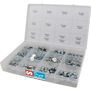 170-Piece Grease Nipple Assortment <b>Tool</b> <b>Box</b> by Samoa Hallbauer - Product Image 1