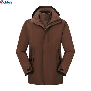 เสื้อแจ็คเก็ตขนแกะคุณภาพสูงแบบสั่งทำพิเศษ ทรงปกติ สำหรับผู้ชายและผู้หญิง เสื้อโค้ทซิปสำหรับฤดูหนาวและกิจกรรมกลางแจ้ง ผลิตจากผ้าโพลีเอสเตอร์/ไนลอน เนื้อผ้าสบายและให้ความอบอุ่น - Product Image 1