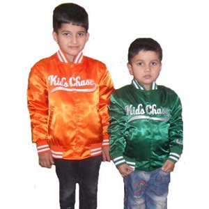 Veste universitaire garçons avec logo brodé personnalisé Sweat-shirt de sport scolaire pour l'hiver Vestes de baseball pour enfants Technique lavée - Product Image 6