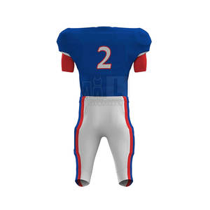 Uniforme de fútbol americano de alta calidad con mangas cortas y características transpirables: ¡nueva y elegante oferta a un precio increíblemente barato! - Product Image 2