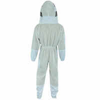 Recién llegado atractivo personalizado 3 capas Unisex ventilado traje de abeja apicultor apicultura ultraligero mono de abeja
