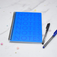 Livre d'autocollants en spirale réutilisable - Album vierge A5 à motifs de dessins animés et floraux pour enfants et adultes - Personnalisable