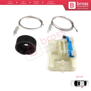 ชุดซ่อมมอเตอร์กระจกไฟฟ้า BWR5505 ด้านหลังซ้าย สำหรับรถยนต์ Tipo MK2 356 357 Egea ปี 2015 ขึ้นไป แบบ 4/5 ประตู รุ่น 52093915 - Product Image 5