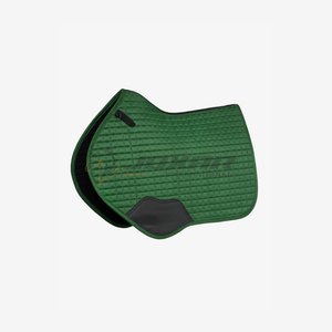 Tapis de selle de cheval anglais durable avec doublure douce coton matelassé conception respirante ajustement confortable pour les cavaliers tapis de selle - Product Image 1