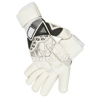 Gants de gardien de but en cuir personnalisés de haute qualité, nom de l'équipe, numéro, couleurs personnalisées, imperméables, ajustables, à doigts entiers