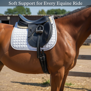 Sillín De Carreras Sintético Para Caballos Ligero Y Asequible - Product Image 2