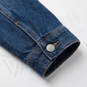 Veste en jean pour femmes, nouvelle, brodée, avec rivets et perles, courte, en denim, tendance, décontractée, streetwear, vêtements d'extérieur, couleur personnalisée - Product Image 6