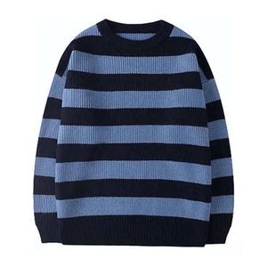 Hot Selling New Fashion <b>Crewneck</b> Winter Design Customized Anti-Wrinkle Quick Dry Breathable Vintage Wool/Cashmere <b>Sweater</b> Men - Product Image 1