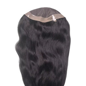 Base mono pour femmes avec style vague profonde et vague naturelle, cheveux Remy, technique monofilament, Taz Hair Bangladesh, cheveux indiens, base en dentelle PU - Product Image 6