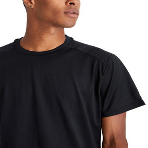 เสื้อยืดริงเกอร์ไหล่ตกขนาดใหญ่สำหรับผู้ชายผ้าฝ้าย100% ออกแบบได้ตามต้องการคุณภาพสูง - Product Image 2