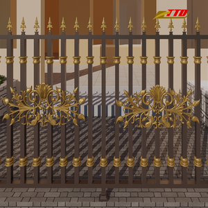 El proveedor de Vietnam ofrece un juego completo de vallas con paneles de hierro forjado para exteriores fabricados con materiales de Vietnam - Product Image 2