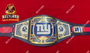 Ceinture de champion des Giants de New York pour adultes, confortable et durable, taille haute, tailles 2 mm et 4 mm, en zinc - Product Image 4