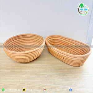 TOP PRODUCT From Vietnam Factory Durable Rattan <b>Bread</b> Proofing <b>Basket</b> for Crispy Crusts with High Quality - Product Image 5