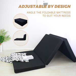 Yoga Cắm Trại RV Giường Khách Certipur-Chúng Tôi Chứng Nhận Không-Trượt Dưới Da Thân Thiện Thoáng Khí Trifold Có Thể Gập Lại Nệm - Product Image 3