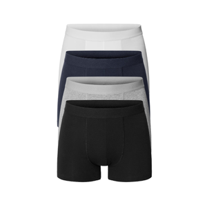 Ropa interior transpirable para hombre OEM al por mayor, calzoncillos bóxer de tela elástica de 4 vías duraderos, pretina personalizada directa del fabricante de Vietnam - Product Image 6