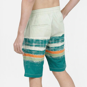 Latest Design Customized Solid Eco-Friendly Cotton <b>Men</b> <b>Shorts</b> High Waist Drawstring Closure Breathable Lightweight Casual Wear - Product Image 3
