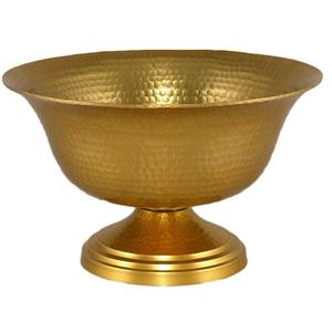 Cuenco de fruta de diseño de lujo de Metal con acabado chapado en oro, vajilla artesanal de alta calidad, decoración de mesa, cuenco para servidor de frutas - Product Image 1