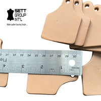Nouvelles plaques d'identification en cuir de vache véritable OEM, 8 onces, tannage végétal, pour marquage artisanal, lot de 10 000