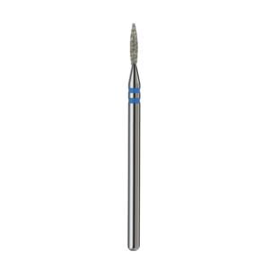 Diamond <b>Nail</b> Drill Tool Sharp Flame 1.4mm Blue Grit for Professional Cuticle Care (Premium) - Product Image 4