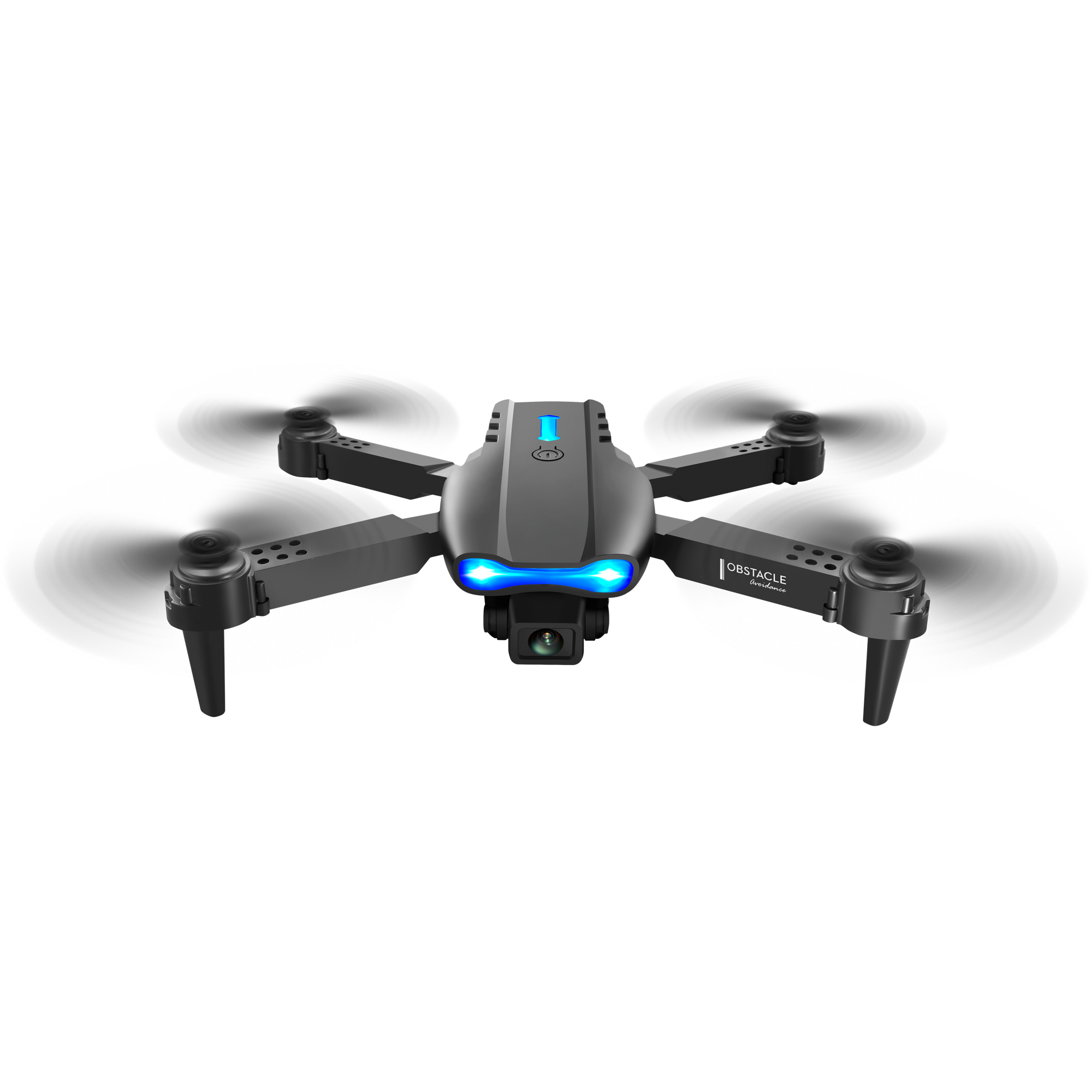 DWI Dowellin RC Headless Dual HD Camera Drone, Optical Flow Hover, One-key Return, Obstacle Avoidance Drone for Kids & Beginners
