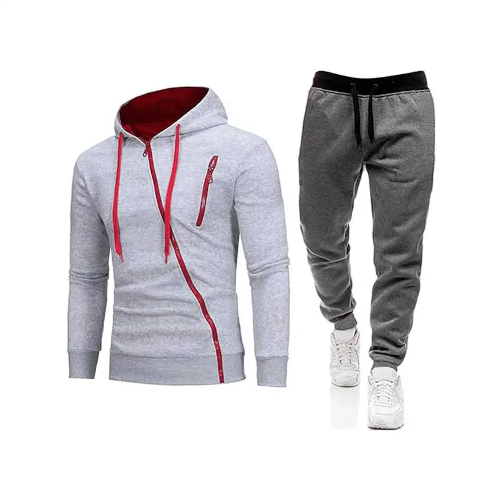 OEM & ODM Hochwertige 100 % Baumwolle individuelles Logo Unisex Pullover Trainingsanzug einfarbig Hoodie-Set übergroße Hoodies für Herren