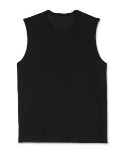 Premium Unisex O-cuello Poliéster Tank Tops Mejor para el entrenamiento Transpirable con corte automatizado - Product Image 5