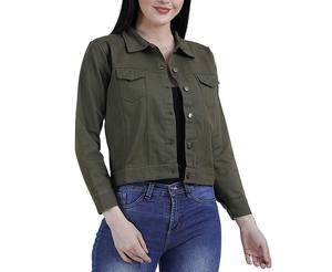 Veste en jean pour femmes à impression numérique nouveau design vente à chaud top tendance taux raisonnable veste en jean respirante avec les meilleures choses - Product Image 1
