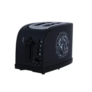 980 Wattage Fast Stainless Steal Electric 2 Slice Bread Toaster