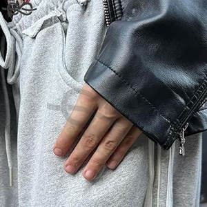 กางเกงฮิปฮอปทรงหลวมสำหรับผู้ชายกางเกงนักขี่จักรยานทรงแบ็กกี้พิมพ์ลายมีสไตล์กางเกงแฟชั่นอินเทรนด์ในเมือง - Product Image 4