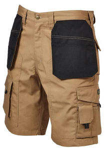 Pantalones Cortos de Playa Estilo Urbano, Transpirables, de Algodón de Alta Calidad para Hombre, con 8 Bolsillos, Cintura Media, Casuales, para Trabajo - Product Image 2