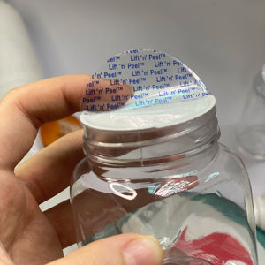 ซีลฝาปิดแบบดึงครึ่งแผ่น ง่ายต่อการเปิด-ซีลฝาปิดแบบเหนี่ยวนำด้วยฟอยล์อะลูมิเนียม สำหรับขวดยา ปิดผนึกแน่นสนิท ป้องกันการรั่วซึม ผลิตในเวียดนาม - Product Image 1