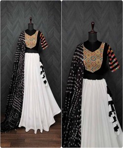 Mariage et mariage porter mariée nouveau travail de broderie concepteur couleur rouge Lehenga Choli pour femme indienne en vêtements ethniques ApparelGarment - Product Image 4
