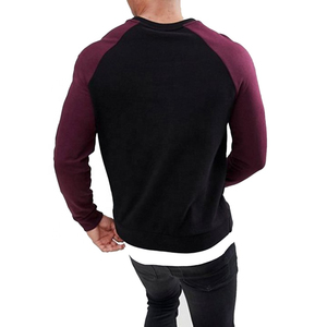 Sudaderas con capucha personalizadas de gran tamaño para hombre de cuello redondo liso de manga larga con cuello redondo de alta calidad en precio de venta completo con logotipo personalizado - Product Image 3