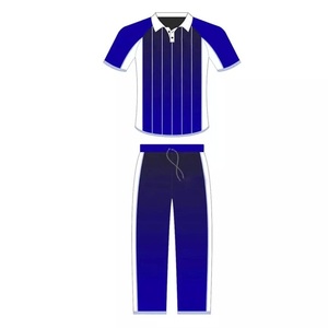 Wholesale Custom Designed Men's Heat-Transfer Printed Team Name 100% Polyester OEM Service Adults' <b>Cricket</b> <b>Kits</b> Moisture-Wicking - Product Image 5