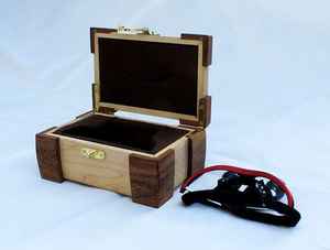 Caja de almacenamiento de madera de alta venta 2025, caja de madera Natural de diseño hecho a mano, caja de recuerdo de madera de Mango y Acacia con uso múltiple - Product Image 2