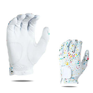 Gants de golf en cuir Cabretta antidérapants personnalisés unisexes Accessoire de sport respirant de style unique avec poignées Vente en gros - Product Image 6