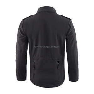 Chaquetas de concha blanda impermeables para exteriores para hombre, rompevientos para hombre para invierno, la mejor chaqueta de concha blanda para exteriores de calle alta para hombre - Product Image 3