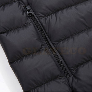 Chaqueta acolchada de invierno para hombre hecha a medida más vendida, nailon transpirable de poliéster con cuello levantado, estilo callejero - Product Image 4