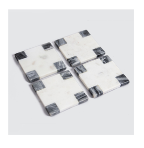 Sous-verres en marbre résistant à la chaleur, vente chaude 2023, nouveau design décoratif, sous-verres pour tasses à thé avec support à prix abordable - Product Image 5