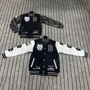 Kivotech Custom Top Trending Wholesale <b>Men</b> Winter <b>Varsity</b> <b>Jackets</b> Baseball <b>Bomber</b> Leather <b>Varsity</b> <b>Jackets</b> for <b>Men</b> - Product Image 2