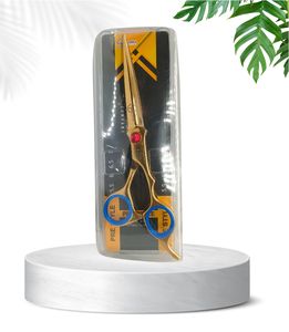 กรรไกรผ่าตัด 3PS 123 สีทอง ใบมีดตรง สแตนเลส ปลายแหลม สำหรับคนถนัดขวา 28 ซี่ สำหรับตัดผม - Product Image 3